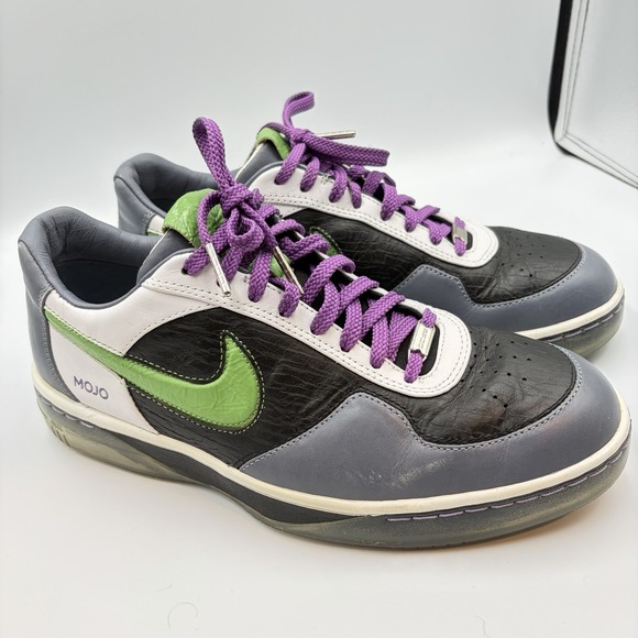 Nike Are Force 25 Nike Id Exclusive Mojo 319005-991 ‎ Rare HTF Mens Size 11 Grey main image 8